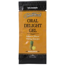 Goodhead - Oral Delight Gel Pineapple 0.24 Oz Bulk Goodhead - Oral Delight Gel Pineapple 0.24 Oz Bulk