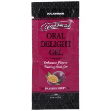 Goodhead Oral Delight Gel Passion Fruit 0.24 Bulk Oz Goodhead Oral Delight Gel Passion Fruit 0.24 Bulk Oz
