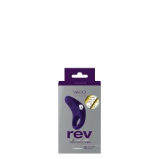 Rev Rechargeable Vibrating C-Ring - Purple Rev Rechargeable Vibrating C-Ring - Purple