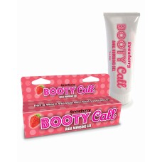 Booty Call - Anal Numbing Gel 1.5 Oz - Strawberry Booty Call - Anal Numbing Gel 1.5 Oz - Strawberry