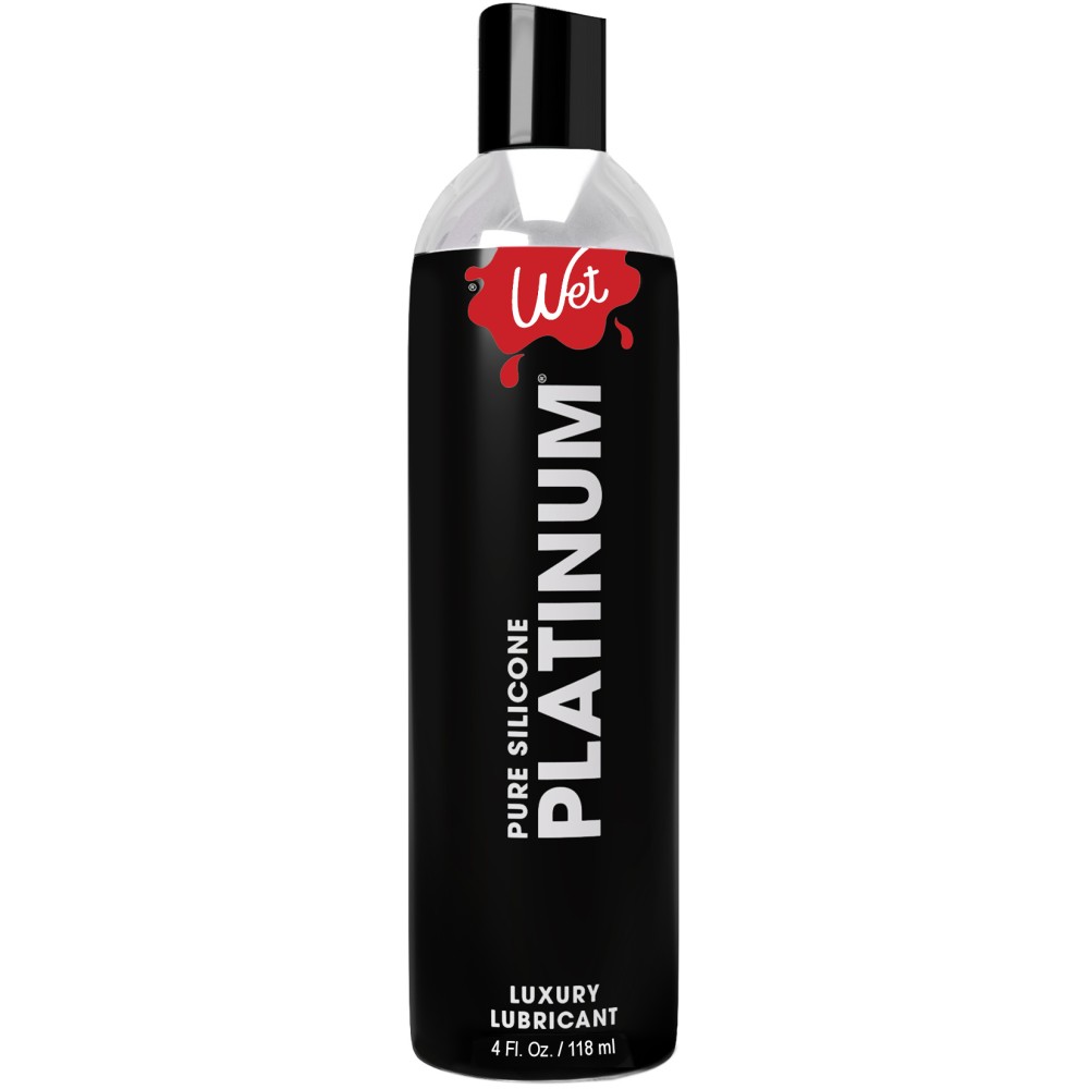 Wet Platinum - Luxury Silicone Based Lubricant 8 Oz