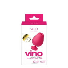 Vino Rechargeable Vibrating Sonic Vibe - Pink
