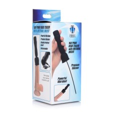 16x Penis Head Teaser With Urethral Sound - Black 16x Penis Head Teaser With Urethral Sound - Black