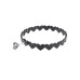 Heart Day Collar - Black