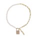 Pearl Day Collar - White/gold