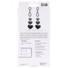Heart Nipple Ties - Black
