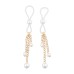 Pearl Nipple Ties - Gold/white
