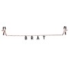Brat Charmed Nipple Clamps - Rose Gold