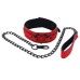 Amor Collar and Leash - Red Amor Collar and Leash - Red