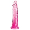 King Cock Clear 8 Inch - Pink King Cock Clear 8 Inch - Pink