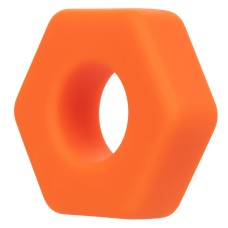 Alpha Liquid Silicone Prolong Sexagon Ring - Orange Alpha Liquid Silicone Prolong Sexagon Ring - Orange