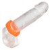 Alpha Liquid Silicone Prolong Sexagon Ring - Orange Alpha Liquid Silicone Prolong Sexagon Ring - Orange