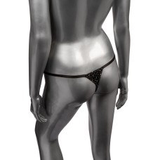 Radiance Plus Size Crotchless Thong - Black Radiance Plus Size Crotchless Thong - Black