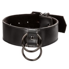 Euphoria Collection Collar With Chain Leash - Black Euphoria Collection Collar With Chain Leash - Black