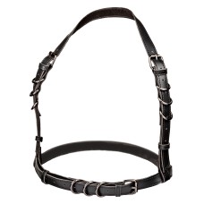 Euphoria Collection Halter Buckle Harness - Black Euphoria Collection Halter Buckle Harness - Black