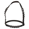Euphoria Collection Plus Size Halter Buckle Harness - Black