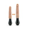 Dr. Skin Silicone - Dr. Knight - Thrusting Gyrating Vibrating Dildo - Beige