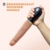 Dr. Skin Silicone - Dr. Knight - Thrusting Gyrating Vibrating Dildo - Beige Dr. Skin Silicone - Dr. Knight - Thrusting Gyrating Vibrating Dildo - Beige