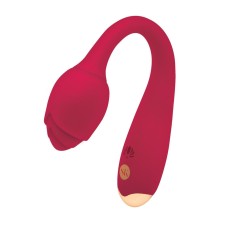 Rosegasm Long Stem Flexi G-Spot Vibe Rose - Red Rosegasm Long Stem Flexi G-Spot Vibe Rose - Red