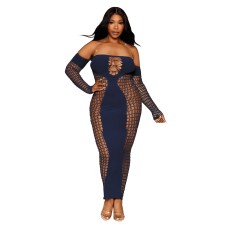 Bodystocking Gown - Queen Size - Denim Bodystocking Gown - Queen Size - Denim