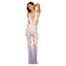 Bodystocking Gown - One Size - White/hydrangea Bodystocking Gown - One Size - White/hydrangea
