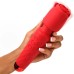 Pleasure Rose 10x Silicone Wand With Rose Attachment - Red Pleasure Rose 10x Silicone Wand With Rose Attachment - Red