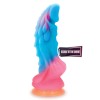 Alien Nation Dragon Silicone Glow in the Dark Creature Dildo - Multicolor