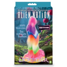 Alien Nation Lick of the Lair Silicone Glow in the Dark Creature Dildo - Multicolor Alien Nation Lick of the Lair Silicone Glow in the Dark Creature Dildo - Multicolor
