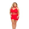 Rich B Phase Dress - Queen Size - Red