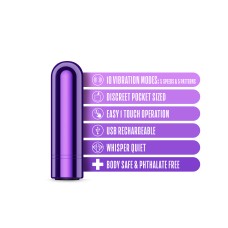 Kool Vibes - Rechargeable Mini Bullet - Grape Kool Vibes - Rechargeable Mini Bullet - Grape