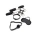 7 Pc Hogtie and Ball Gag Kit - Black