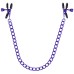 Merci - Chained Up - Nipple Clamps - Violet/black