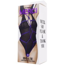 Merci - Bind and Tie - 6mm Hemp Bondage Rope - 30 Feet - Violet Merci - Bind and Tie - 6mm Hemp Bondage Rope - 30 Feet - Violet