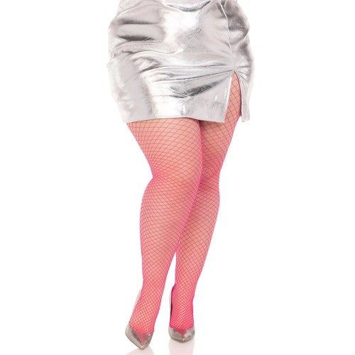 Spandex Industrial Net Tight - 1x/2x - Neon Pink Spandex Industrial Net Tight - 1x/2x - Neon Pink