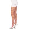 Spandex Diamond Net Tights - One Size - Purple