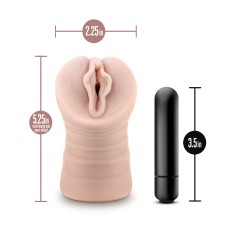 Enlust - Destini - Vibrating Stroker - Beige Enlust - Destini - Vibrating Stroker - Beige