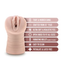 Enlust - Ayumi - Vibrating Stroker - Beige Enlust - Ayumi - Vibrating Stroker - Beige