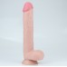 Get Lucky 11 Inch Real Skin Dildo - Tan Get Lucky 11 Inch Real Skin Dildo - Tan