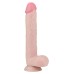 Real Skin 11 Dual Layer Dildo - Beige