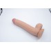 Real Skin 11 Dual Layer Dildo - Beige