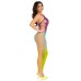 Ombre Footless Bodystocking - One Size - Ocean