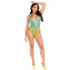 Ombre Halter Bodysuit - One Size - Ocean
