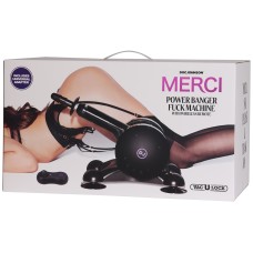 Merci - Power Banger - Fuck Machine With Wireless Remote - Black Merci - Power Banger - Fuck Machine With Wireless Remote - Black