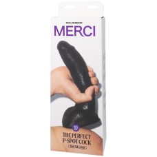 Merci - the Perfect P-Spot Cock - With Removable Vac-U-Lock Suction Cup - Black Merci - the Perfect P-Spot Cock - With Removable Vac-U-Lock Suction Cup - Black