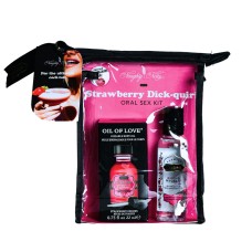 Strawberry Dick-Quiri Oral Sex Kit - .75 Oz Strawberry Dick-Quiri Oral Sex Kit - .75 Oz