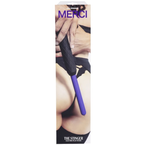 Merci - the Stinger - Electroplay Wand - Black/violet Merci - the Stinger - Electroplay Wand - Black/violet