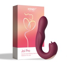 Joi Pro - Remote Control G-Spot and Clit Stimulator - Maroon Joi Pro - Remote Control G-Spot and Clit Stimulator - Maroon