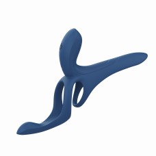 Pleasure Pivot - App Controlled - Couples Vibrator - Navy Blue Pleasure Pivot - App Controlled - Couples Vibrator - Navy Blue