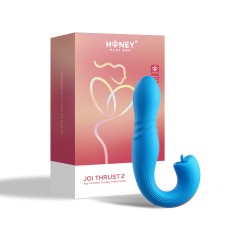 Joi Thrust 2 - App Controlled Thrusting G-Spot Vibrator - Blue Joi Thrust 2 - App Controlled Thrusting G-Spot Vibrator - Blue