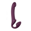 Bliss - Rotating Head Strapless Strap on - Red Wine
